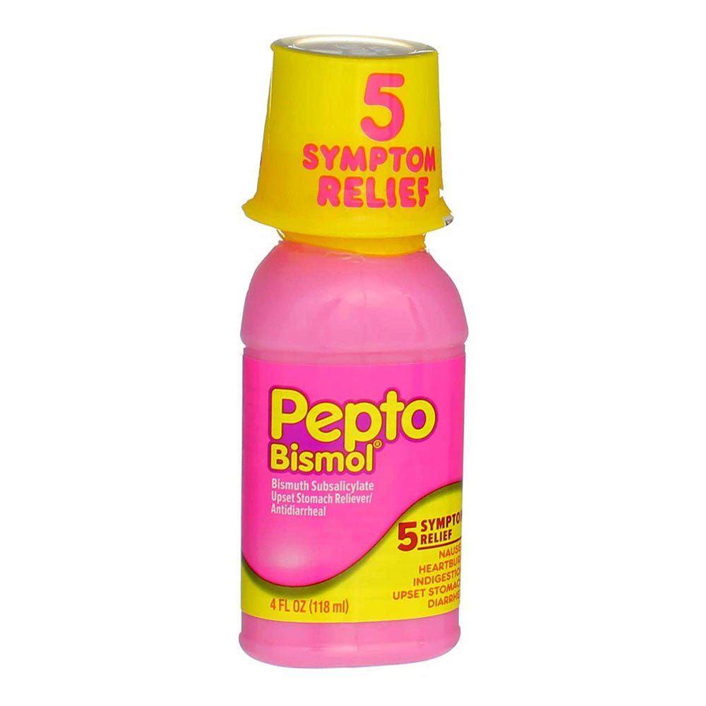 Pepto-Bismol Original Antidiarrheal, Upset Stomach Liquid, 4 Oz